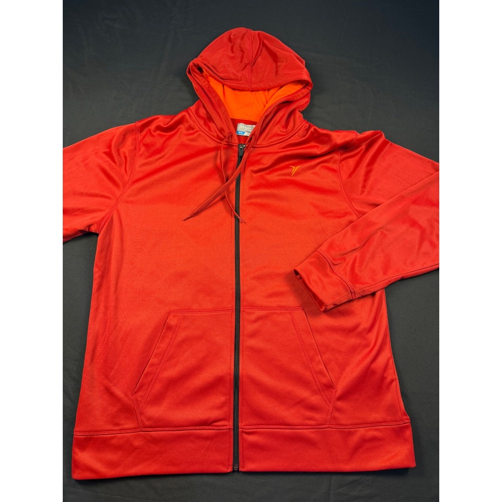 Old Navy Active Red Full Zip Hoodie Jacket Athletic Men's XL Athleisure casual